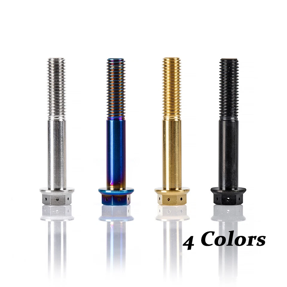 PERNOS DE MONTAJE DE PINZA DE FRENO DELANTERO TITANIO CARRERA BMW S1000RR / RR / HP4 2009-2019  Foto 2 de 4