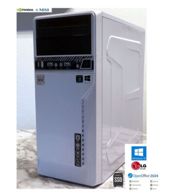 MSI - X2 Computer. Mit Windows 10 Professional und OpenOffice 2024