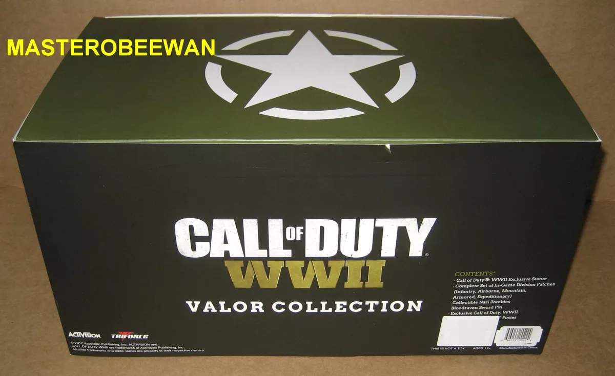 * ALL ORIGINAL & COMPLETE IN BOX 2017 Call of Duty WWII Valor Collection  set.