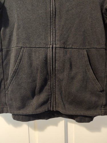Nike Girls Full Zip Hoodie Jacket Black Size Small Sweater Comfortable And Cool - Picture 12 of 14