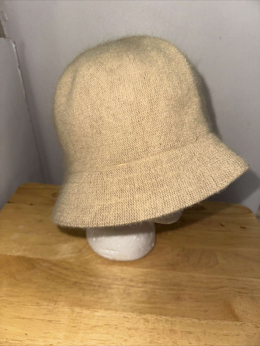 Betmar New York Bucket Hat Blush Yellow Olefin Angora Rabbit  display picture 1