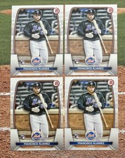 2023 Bowman FRANCISCO ALVAREZ Base ROOKIE Cards RC METS #49- Lot Of 4