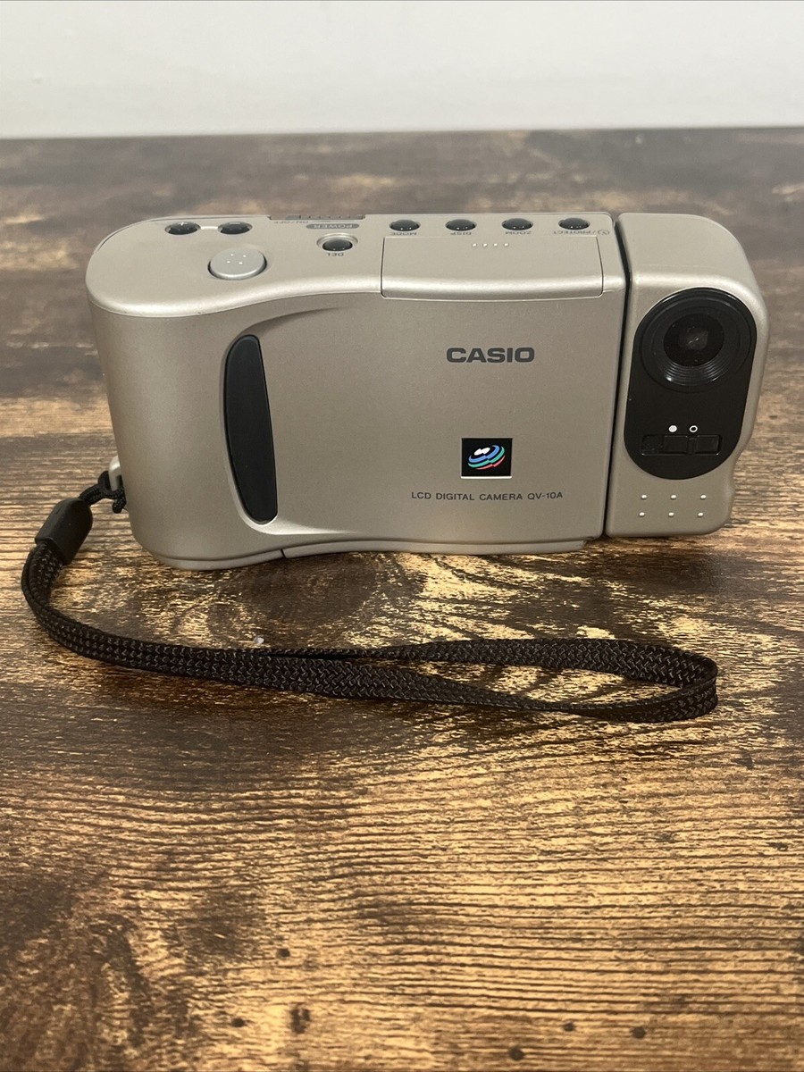 Vintage Casio LCD Digital Camera QV-10A Tested And Working | eBay