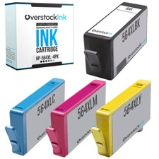 4PK Compatible OSI HP 564XL Ink Cartridges for HP PhotoSmart D5468 D7500 D7560