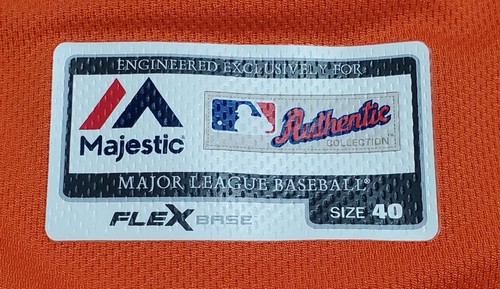 Authentic Majestic 40 MEDIUM San Francisco Giants WILL CLARK FLEX BASE JERSEY - Picture 5 of 5