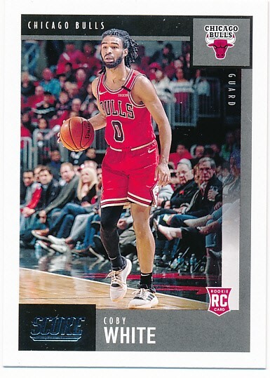 COBY WHITE 2019-20 CHRONICLES SCORE #628 CHICAGO BULLS RC ROOKIE MINT