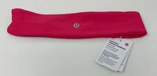 Lululemon Luxtreme Training Headband LIPG Sweatband Lip Gloss Pink