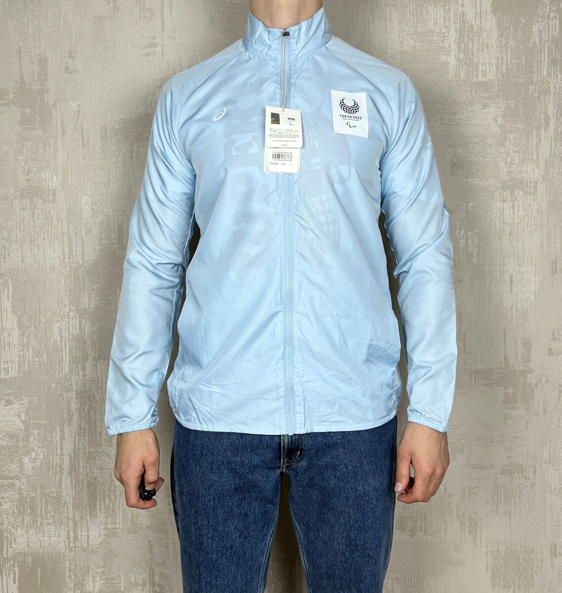 Asics Tokyo Paralympic Games 2020 Wind Windbreaker Jacket Asics Tokyo Paralympic Games 2020 Wind Windbreaker Jacket