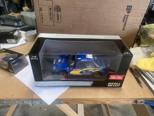 1/18 Subaru Impreza WRC Winners Rally Japan 2004 P.Solberg Sun Star 4370 - Picture 2 of 5