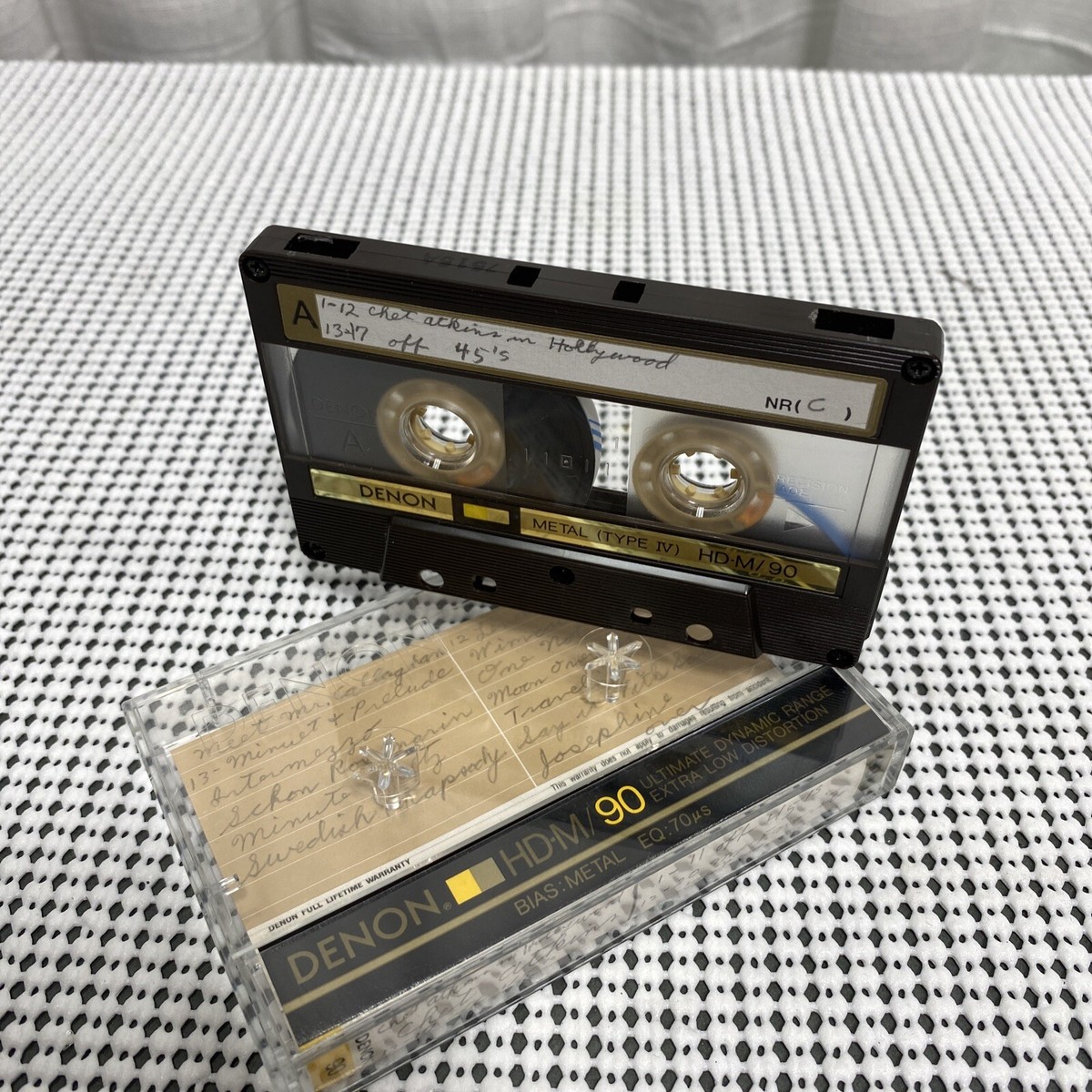 DENON HD-M 90 audio cassette Used Made in Japan Type IV | eBay