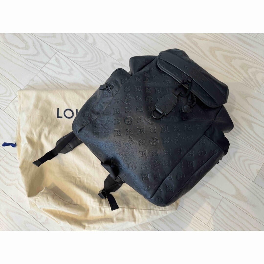 Louis Vuitton Monogram Shadow Leather Discovery Backpack M43680 
