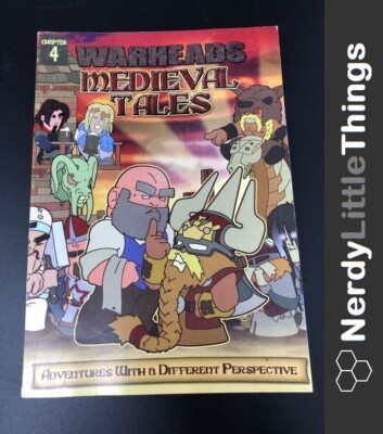 Tabletop - Warheads Medieval Tales - Urban Mammoth - Issue 4 Rulebook Story Book