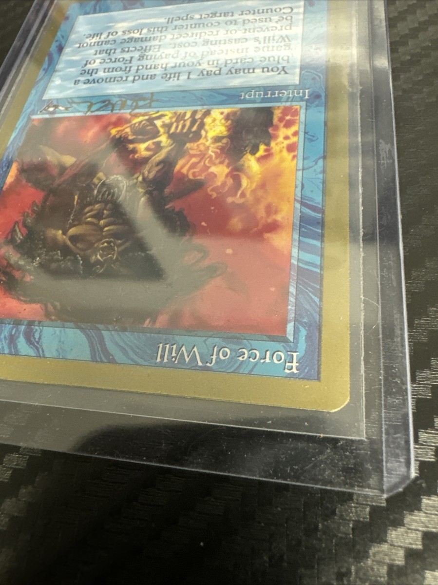 MTG Force of Will 1997 World Championships Seattle signed