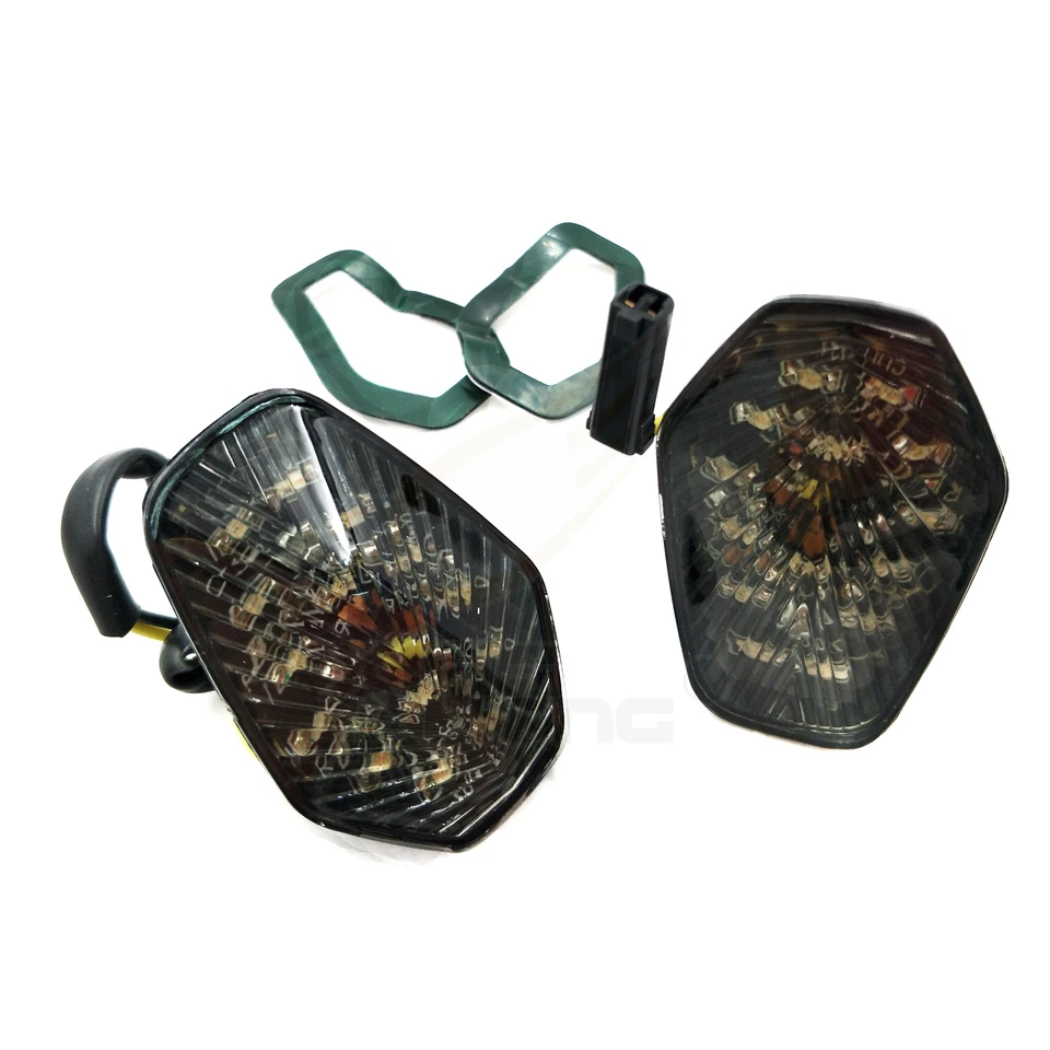 Luzes de seta de LED de fumaça para Suzuki Gsxr 600 01-05/Gsxr 750 00-05 - Imagem 3 de 4