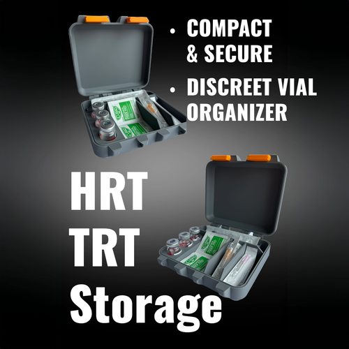 TRT Supply Storage Container | Safe, Convenient, Discreet Solution