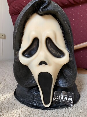 Buste Officiel Ghostface – Scream – Édition 2000 – Tissu – Occasion