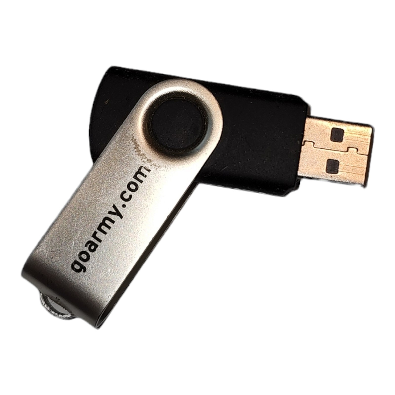 Memoria USB del Ejército de EE. UU. 4 GB plateada, unidad de almacenamiento de datos militar, imagen 2