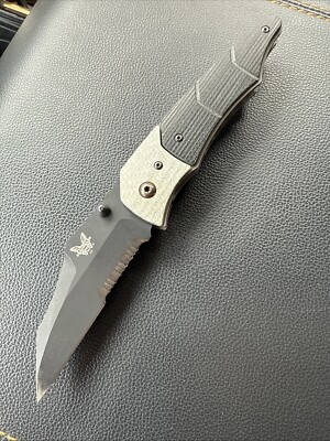 Benchmade Snody 425 Gravitator Carbon fiber 154CM Black Blade Knife 2005