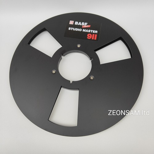 Ein Paar BASF 911 1/4" 12" leere Tonbandspulen für Tonbandgeräte - Bild 4 von 7