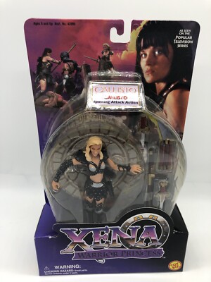Figurine Playmates Xena Warrior Princess – Callisto Spinning Attack – 42003 – Mint Sous Blister