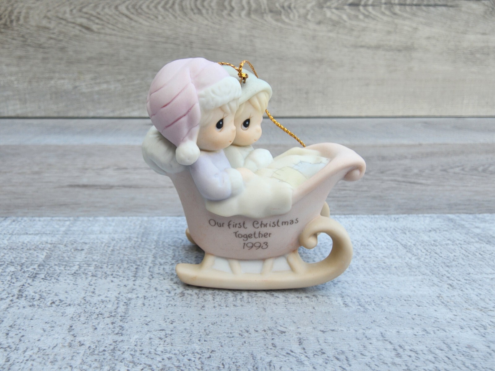 Precious Moments Our First 1st Christmas Together Ornament 1993 With ...