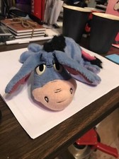 Mattel 7  Disney Eeyore Bean Bag Plush Stuffed Animal Detachable Tail