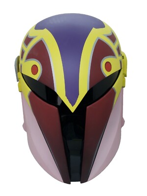 NEW Star Wars Sabine Wren Season 4 Helmet Wearable Cosplay Helmet. Damaged!!!
