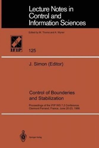 Lecture Notes in Control and Information Sciences Ser.: Control of ...