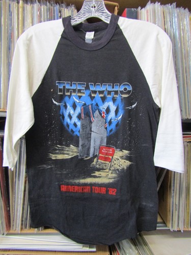 vintage the who 1982 tour t shirt - Gem vintage the who 1982 tour t shirt - Gem