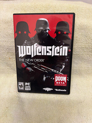 Wolfenstein The New Order PC DVD-ROM 4-Disc Set (2014)
