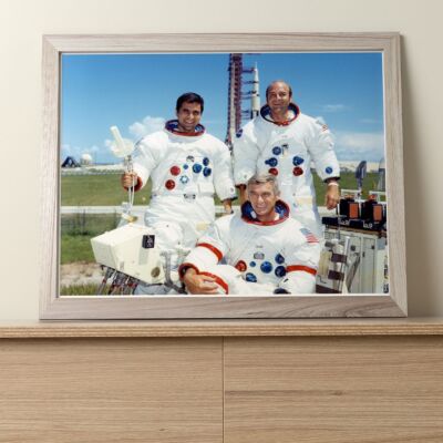 Apollo 17 XVII Prime Crew: 10''x8'' professionelles Foto