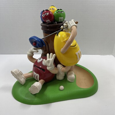 M&M's Golf Mulligan Ville Candy Dispenser FIRST IN A SERIES Limited Edition Nice