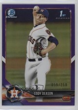 2018 Bowman Draft Chrome Purple Refractor 59/250 Cody Deason #BDC-194 k2j