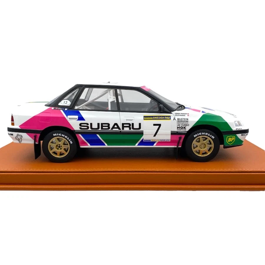Modellino Auto Top Marques 1/18 Subaru Legacy RS 1992 2nd Internetional Swedi... - Immagine 4 di 4