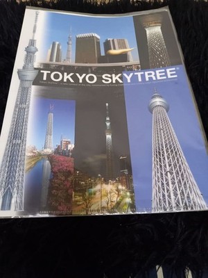 TOKYO SKYTREE Clear File 634m Height Souvenir Japan