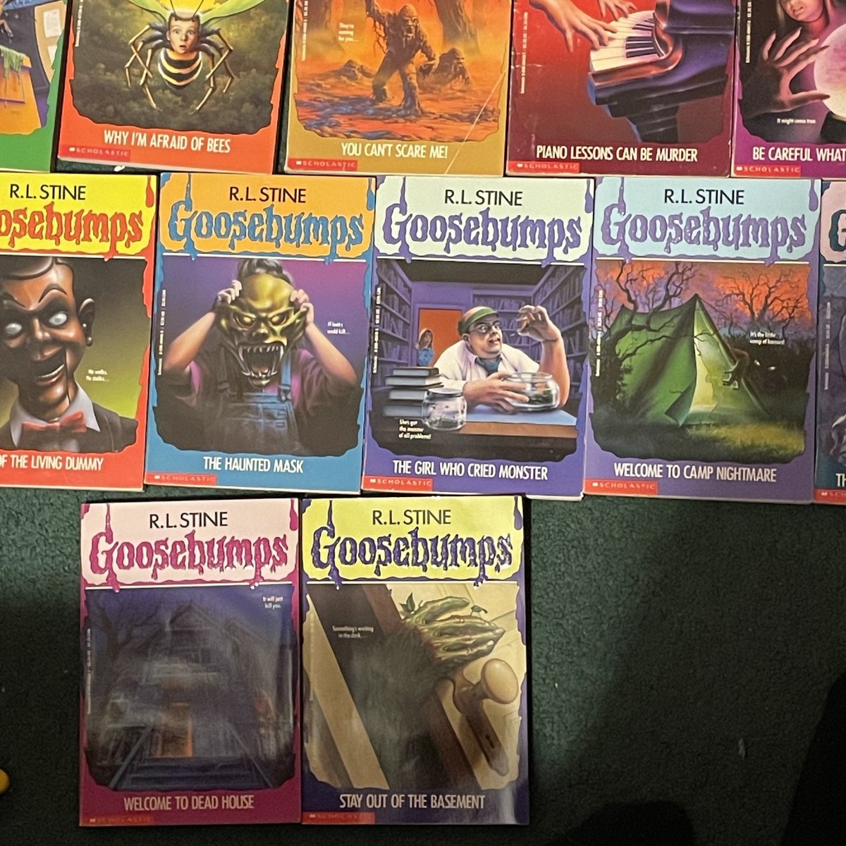 Goosebumps Lot of 29 Original Editions Series #1, #2 RL STINE