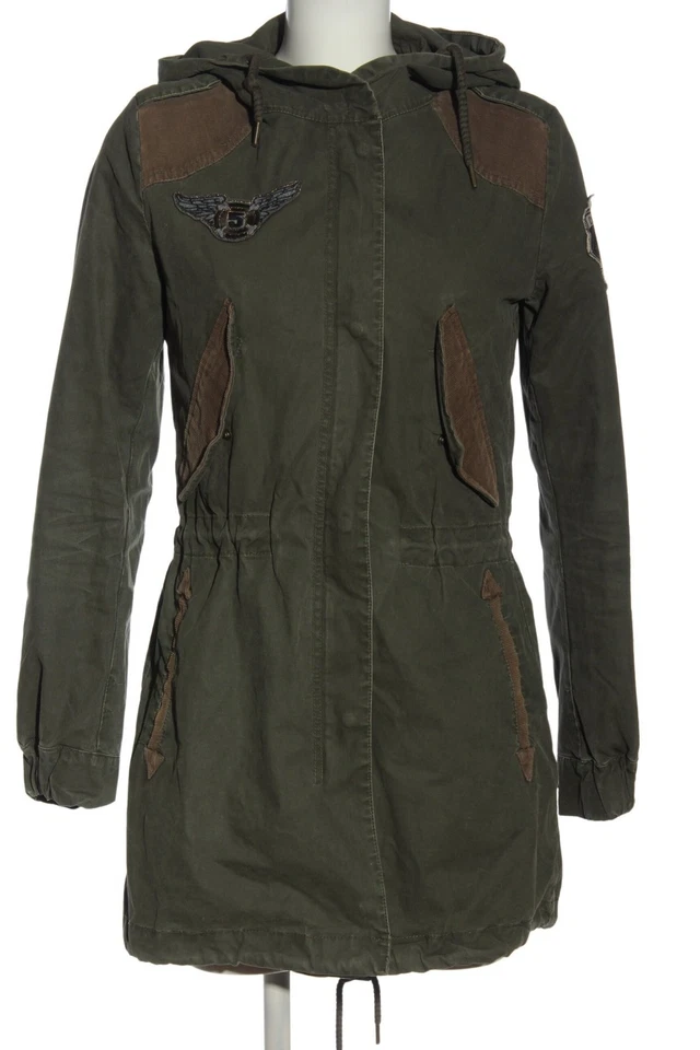 55 DSL Chaqueta para exteriores Mujeres Chaqueta Talla EU 36 caqui look casual - Imagen 4 de 4