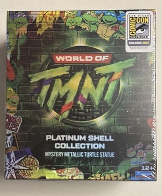 TMNT Platinum Shell Collector BLIND Box Action Figure SDCC 2026 IN HAND