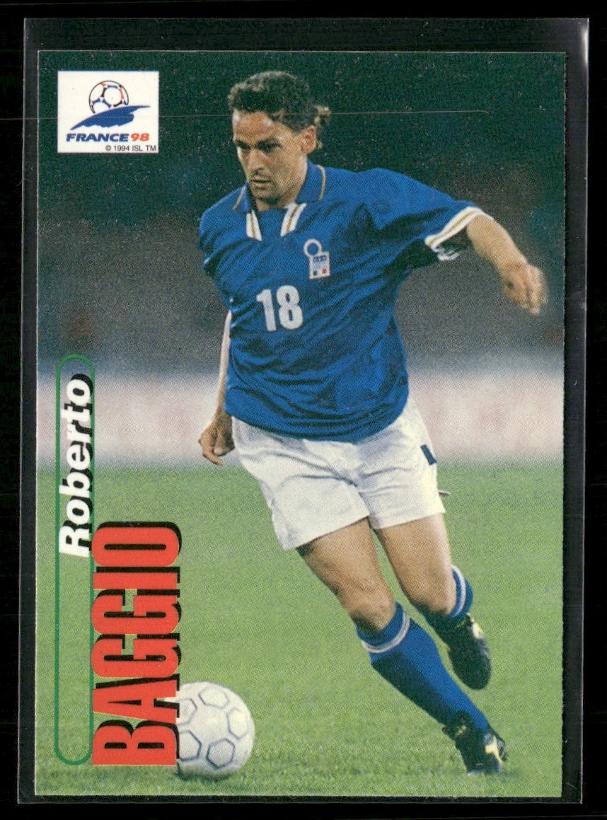 1998 Panini France 98 Roberto Baggio #45 for sale | eBay