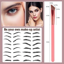 Eyebrow Hairline Brush, 1PCS for Home Travel (Black)
