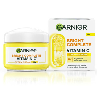 Garnier Skin Naturals Bright Complete Vitamin C Serum UV Cream 45 gm