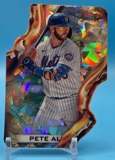 2021 Bowman's Best Heatwave Die-Cut Atomic Refractor Pete Alonso #HW-17