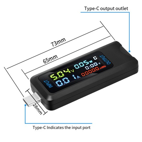 Accurate USB C Power Meter Tester with Energy Impedance Timing Features - Picture 24 of 59