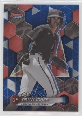 2023 Bowman's Best Top Prospects Blue Refractor 32/150 Druw Jones #TP-8 0wc9