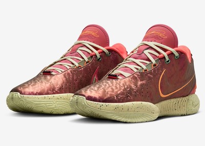 Nike LeBron 21 ''Queen Conch'' Red Basketball Shoes Men's Size 45.5 FN0708-800