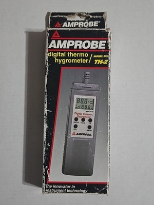 AMPROBE TH-2A Hygrometer Humidity Temperature Meter 