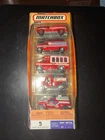 Vintage 2005 Mattel Matchbox 5-Pack Toy Cars Fire Rescue