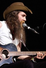 Josh T Pearson Playing Guitar Live On Stage Historic Old Music Photo 1