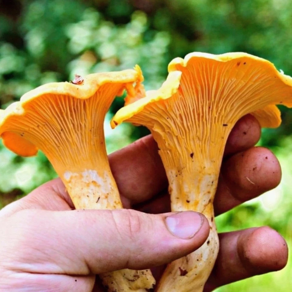 Dry Wild USA Chanterelle NUEVO 2025 cultivo - hongos orgánicos Oregon (2 oz) Foto 3 de 3