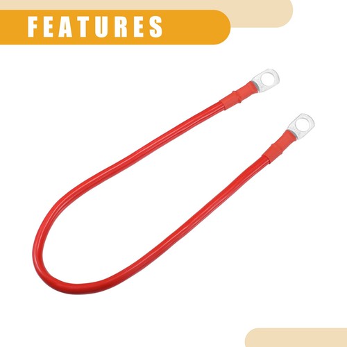 Cable para Inversor de Batería de 3/8" con Terminales de 18" de Longitud Rojo - Imagen 5 de 7